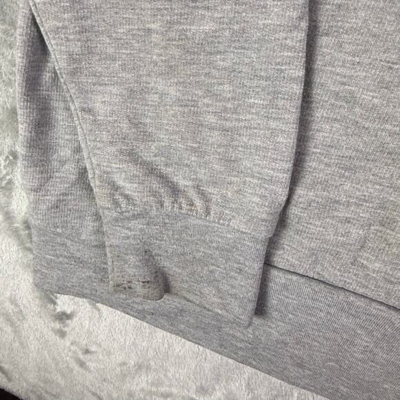 Quiksilver Big Logo grey streetwear surfwear pullover hoodie mens Large - Picture 4 of 12